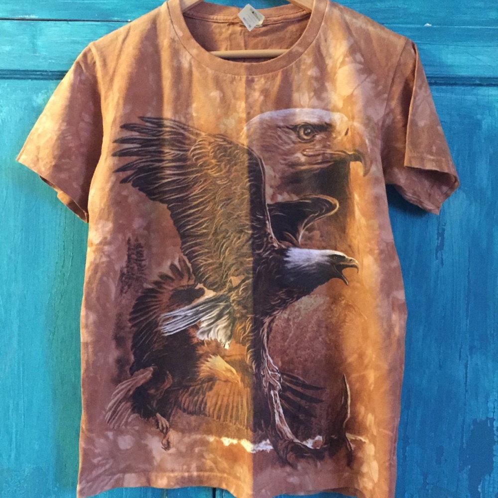 Vintage graphic bald eagle T-shirt